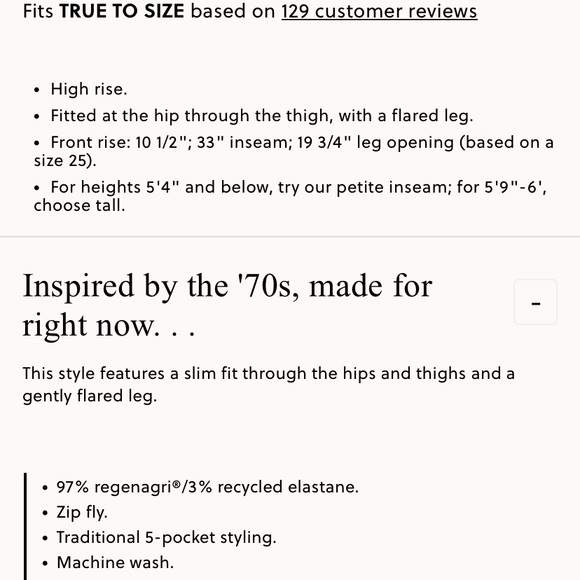 NWT JCrew skinny flare jeans 33 - Picture 2 of 7